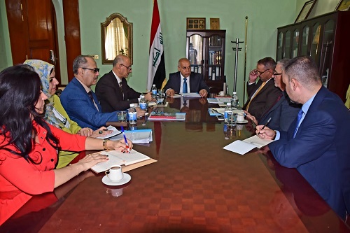 Meeting of His Excellency the Chairman of the Board of Trustees of the House of Wisdom with members of the Board of Trustees