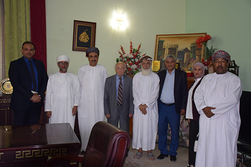A cultural delegation from the Sultanate of Oman