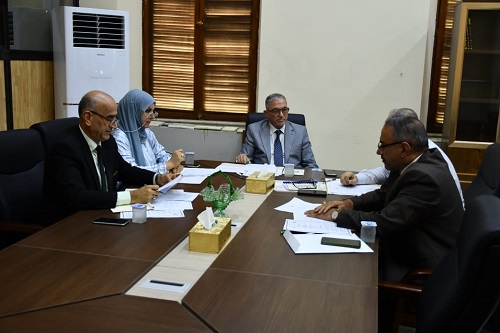 Meeting of the Chairman of the Board of Trustees of the House of Wisdom