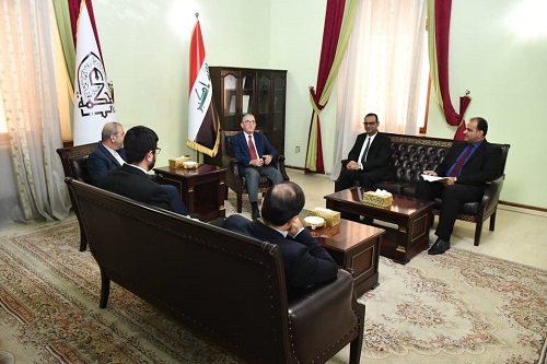 The Iranian Ambassador is hosted by the House of Wisdom