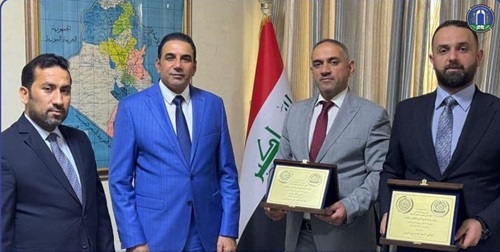 ممثلا عن العراق .. عضو مجلس أمناء بيت الحكمة يحصد المرتبة الثانية