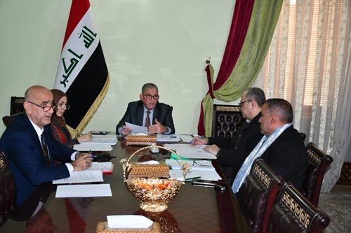 The sixteenth meeting of the members of the Board of Trustees of the House of Wisdom