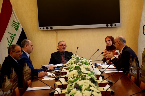 اجتماع اعضاء مجلس امناء بيت الحكمة