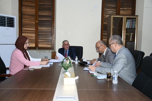 Meeting of the Chairman of the Board of Trustees of the House of Wisdom